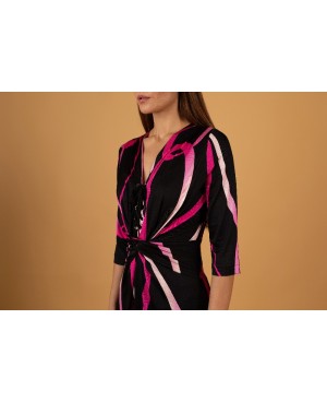 Vestido punto elástico, estampado BERGE Foto