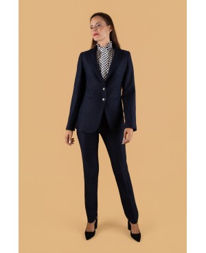 Pantalón Vestir Mod.201076 S  COBALTO