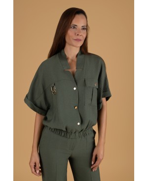 Camisa manga corta casual Mod.328004 S  ATADOS